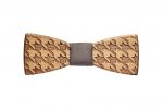 BeWooden - Elegancka drewniana muszka Lynx