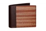 BeWooden - Elegancki drewniany portfel Red Virilia
