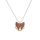 Drewniany wisiorek Fox Pendant