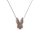 Drewniany wisiorek Hare Pendant