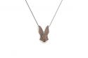 Drewniany wisiorek Hare Pendant