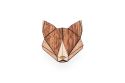 Drewniana broszka Fox Brooch