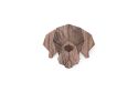 Drewniana broszka Neapolitan Mastiff Brooch