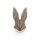 Drewniana broszka Hare Brooch