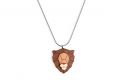 Drewniany wisiorek Lion Pendant