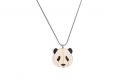 Drewniany wisorek Panda Pendant