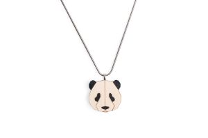 Drewniany wisorek Panda Pendant