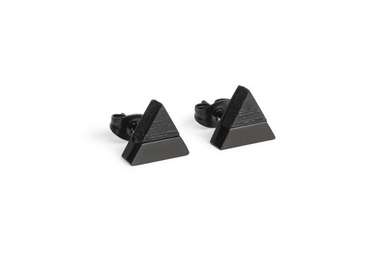 Metalowe kolczyki Nox Earrings Triangle