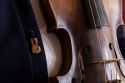Drewniana broszka Violin Brooch