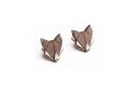 Drewniane kolczyki Wolf Earrings