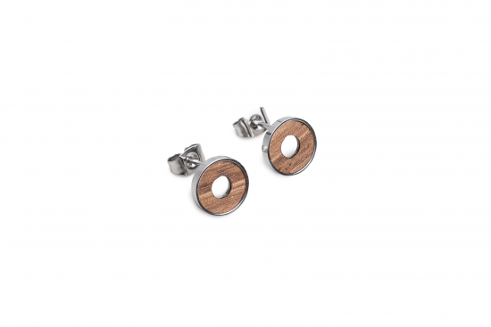 Metalowe kolczyki Lini Earrings Circle