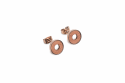 Metalowe kolczyki Rea Earrings Circle