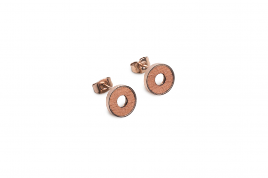Metalowe kolczyki Rea Earrings Circle