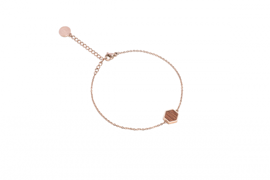 Rea Hexagon Bracelet