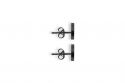 Metalowe kolczyki Apis Nox Earrings Heart