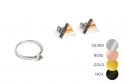 Triangle Earrings & Ring