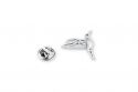Metalowa broszka Bird Steel Brooch