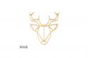Metalowa broszka Deer Steel Brooch