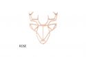 Metalowa broszka Deer Steel Brooch