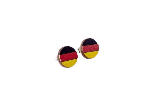 Deutsche Flagge Earrings