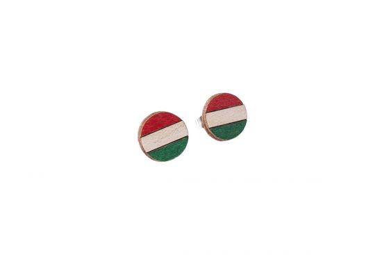 Magyar zászló Earrings
