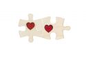 Drewniana broszka Puzzle 1 Brooch