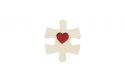 Drewniana broszka Puzzle 2 brooch