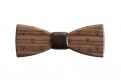 Drewniana muszka Wolf Bow Tie