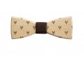 Drewniana muszka Deer Bow Tie