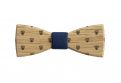 Drewniana muszka Lion Bow Tie