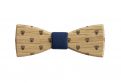 Drewniana muszka Lion Bow Tie