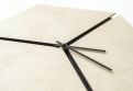 Drewniany zegar Tetrius Clock