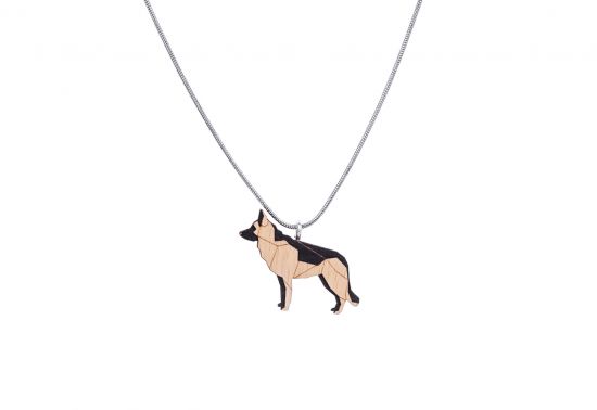 Drewniany wisorek Walking Shepherd Pendant