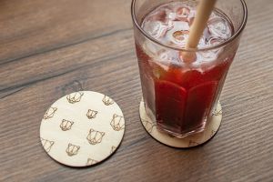 Drewniana podkładka	Animal Coasters