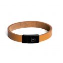 Skórzana bransoletka Cognac Leather Bracelet - Thin, Rozmiar: XXL=20-21cm