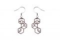 Drewniane kolczyki Trillo  Earrings