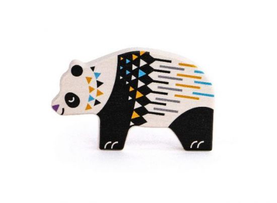 Figurki zagrożonych zwierząt – panda wielka