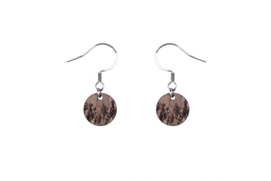 Drewniane kolczyki Meadow Dangle Earrings