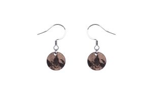 Drewniane kolczyki Bracken Dangle Earrings