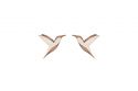 Drewniane kolczyki Natural Hummingbird Earrings
