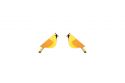 Drewniane kolczyki Sunny Cutebird Earrings