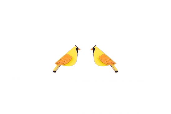 Drewniane kolczyki Sunny Cutebird Earrings