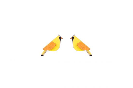 Drewniane kolczyki Sunny Cutebird Earrings