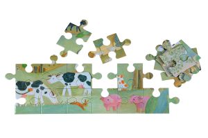 Maxi Puzzle wieś