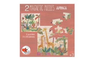 Magnetyczne puzzle Afryka 