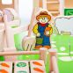 Bigjigs Toys Duża Drewniana Farma
