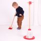 Bigjigs Toys Czerwony Zestaw Sprzątający