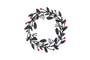 Dark Meadow Wreath