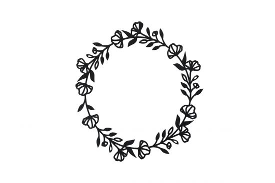 Drewniana dekoracja Lea Wreath