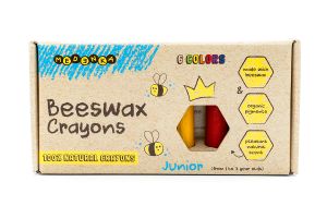 Kredki z wosku pszczelego Junior